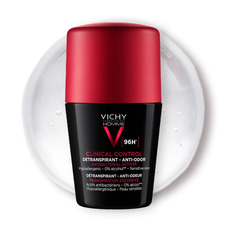 VICHY HOMME DÉODORANT CLINICAL CONTROL 96H | TOUS TYPES DE PEAU 50ML