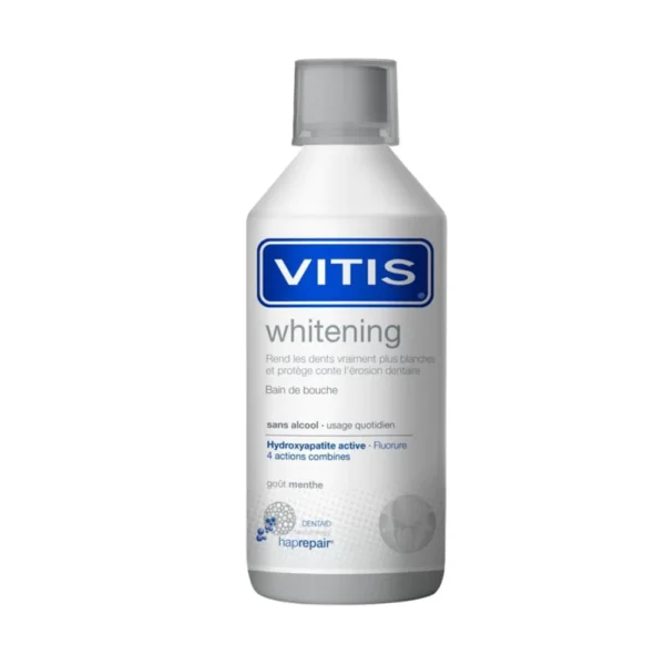 VITIS BAIN DE BOUCHE MOUTHWASH WHITENING 500ML