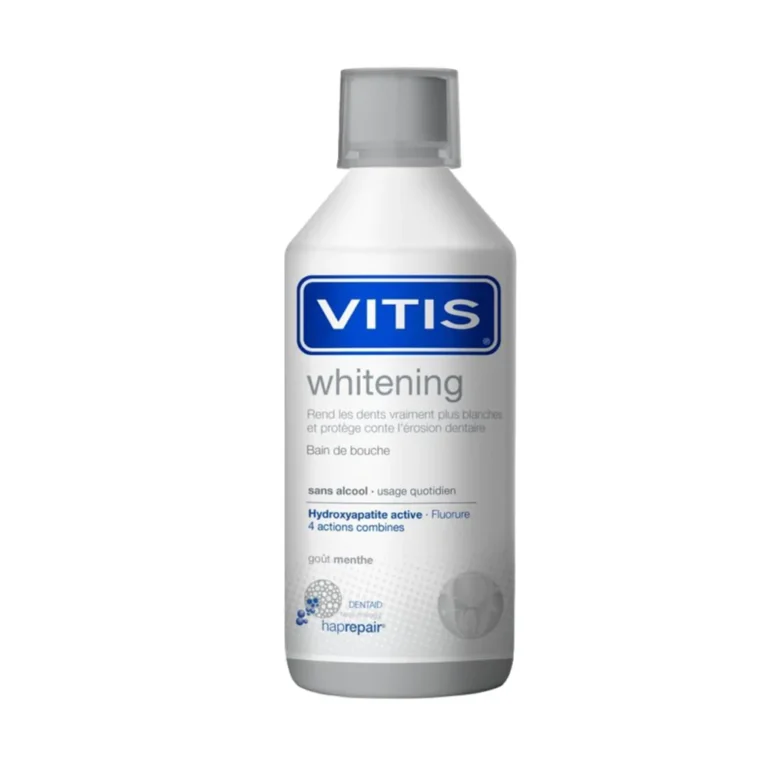 VITIS BAIN DE BOUCHE MOUTHWASH WHITENING 500ML